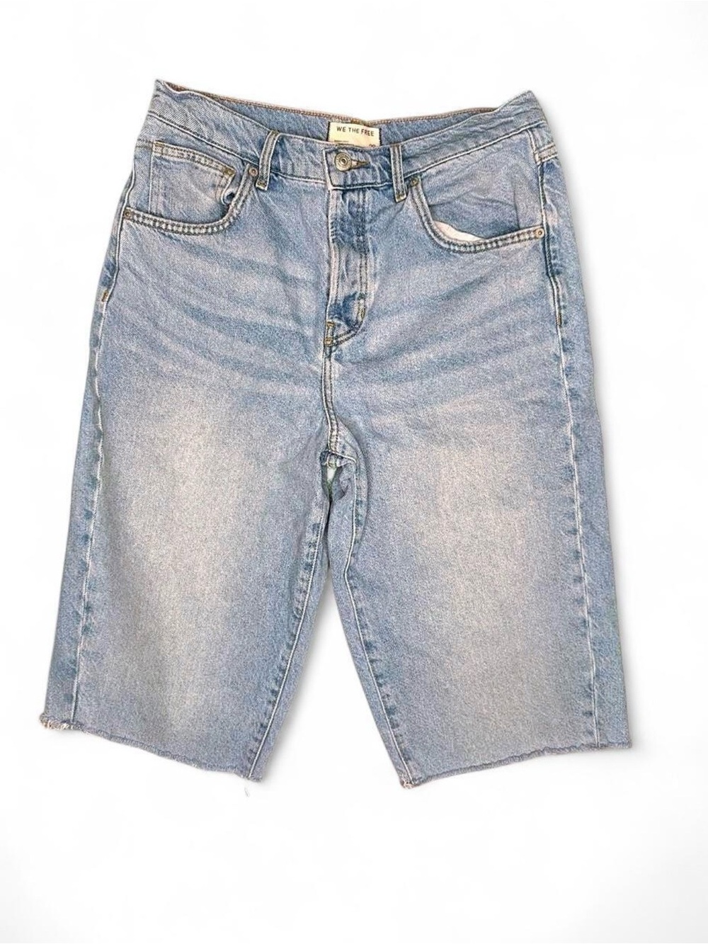We The Free Light Blue Denim Shorts Size 29